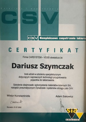 odnawianie samochodów w Przeźmierowie Darpex